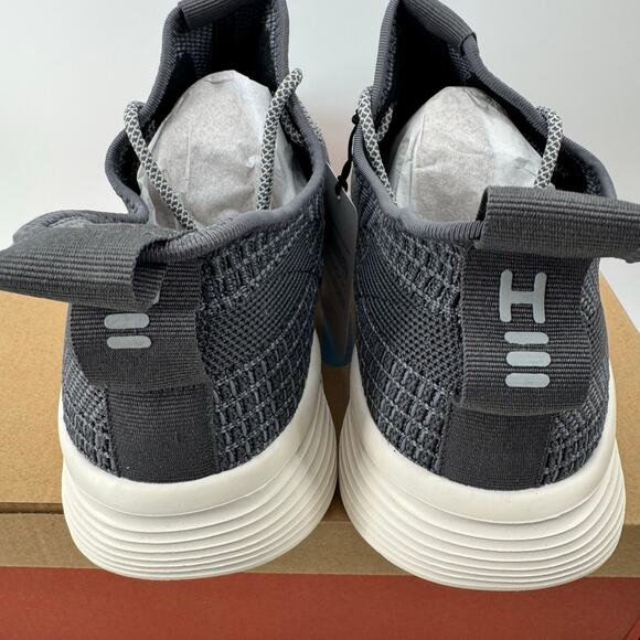 HUHV Flow 360 Cloud Grey Charcoal Recovery Running Sneakers Mens 11 Womens 14 main image 8